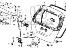 Parts for the 2015 Honda Fit base DX, Canadian