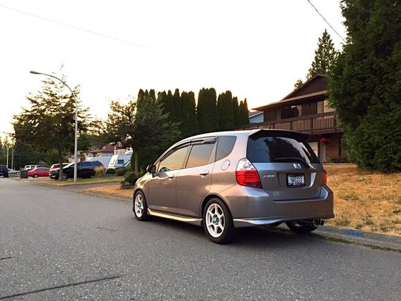 2015/07 - +40mm spacers..