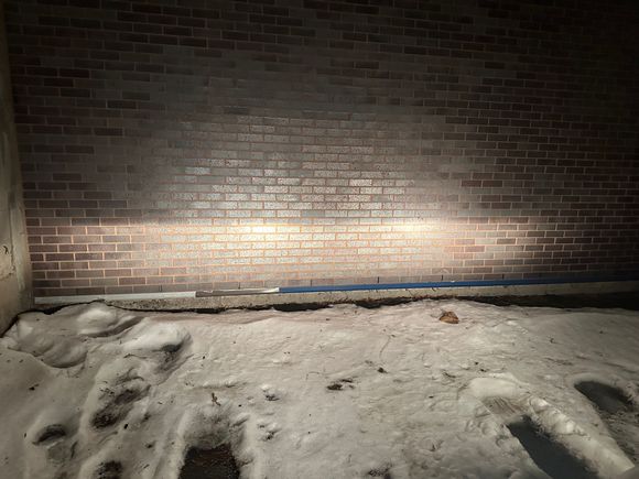 Stock halogen beam pattern. 