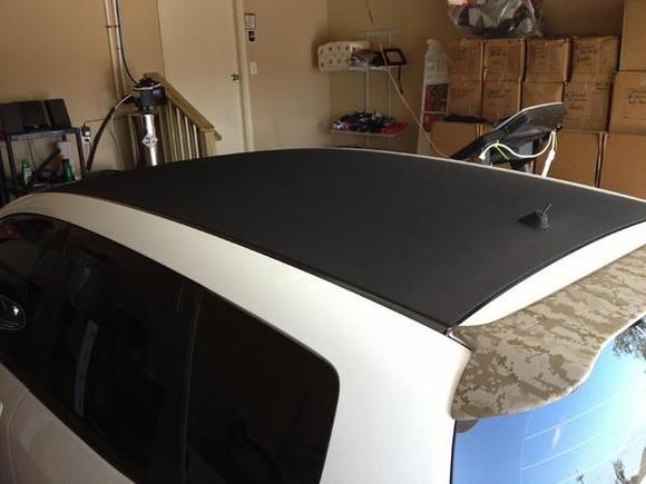 Plasti dipped roof