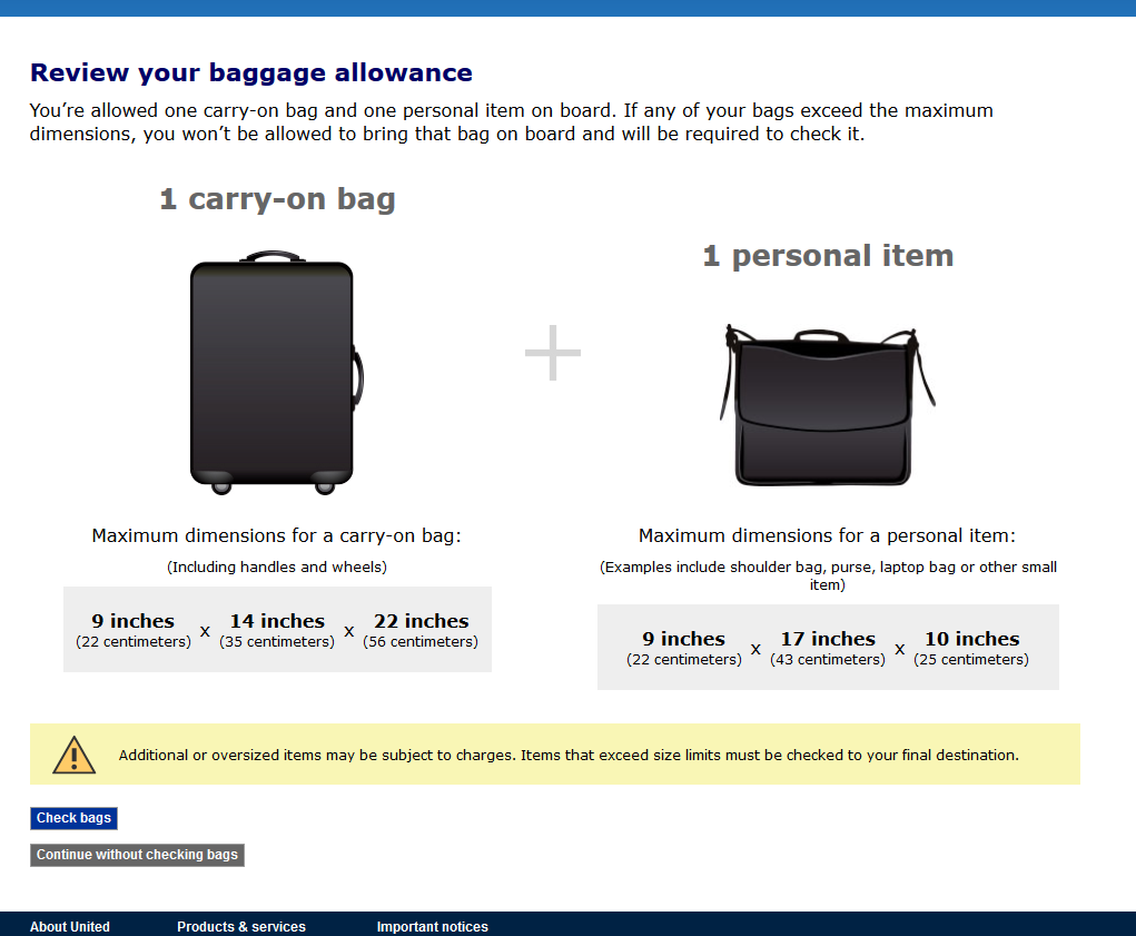 9x10x17 personal carry on united airlines,Save up to 16%,www ...