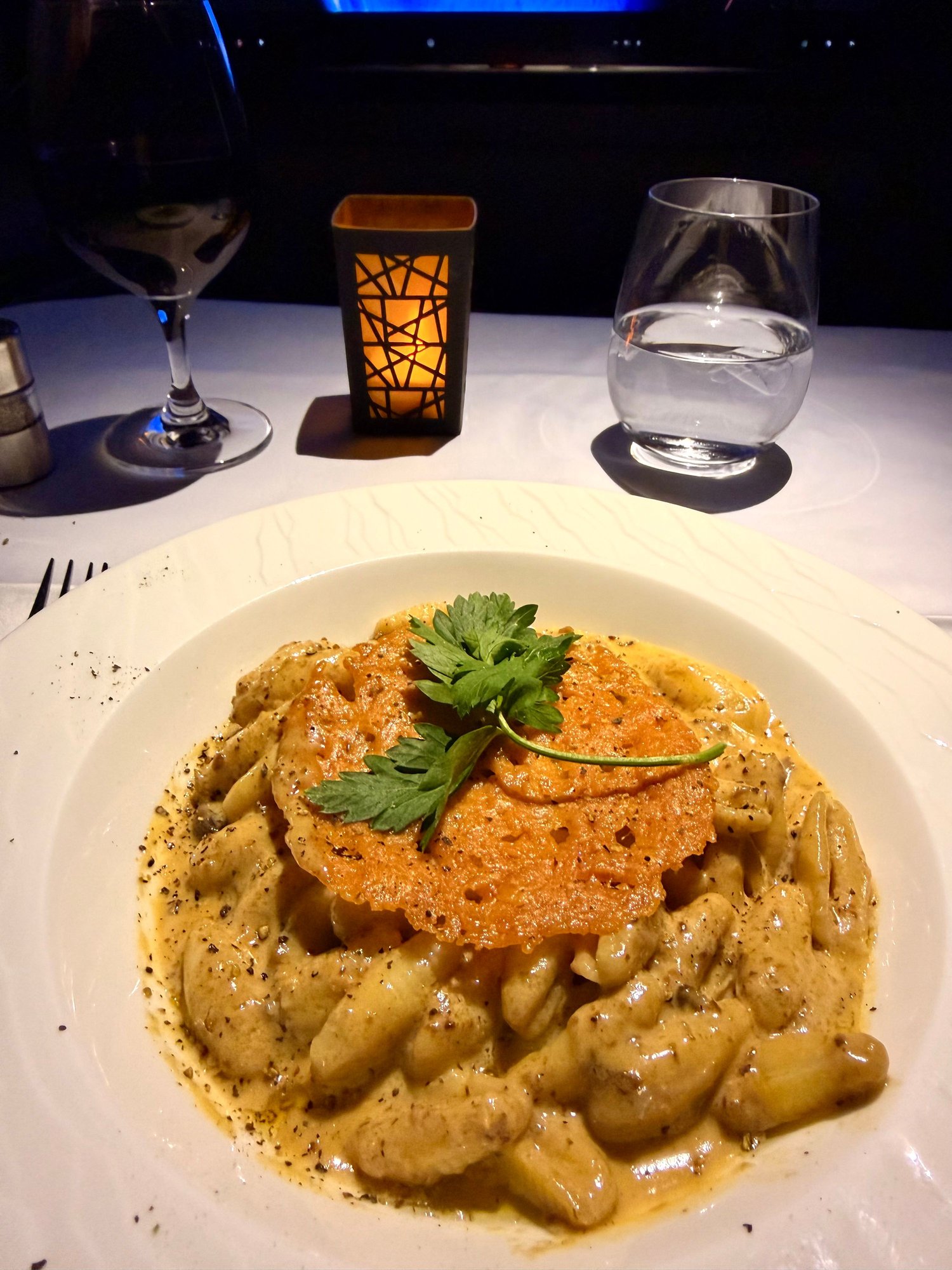 Pasta instead of breakfast 