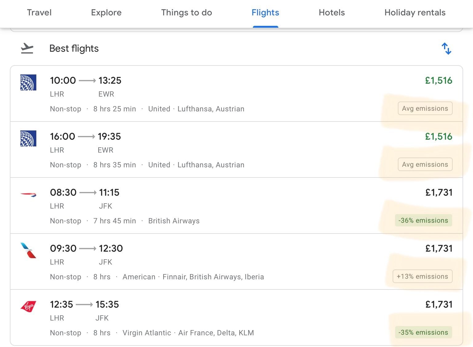 Flights booking google How to