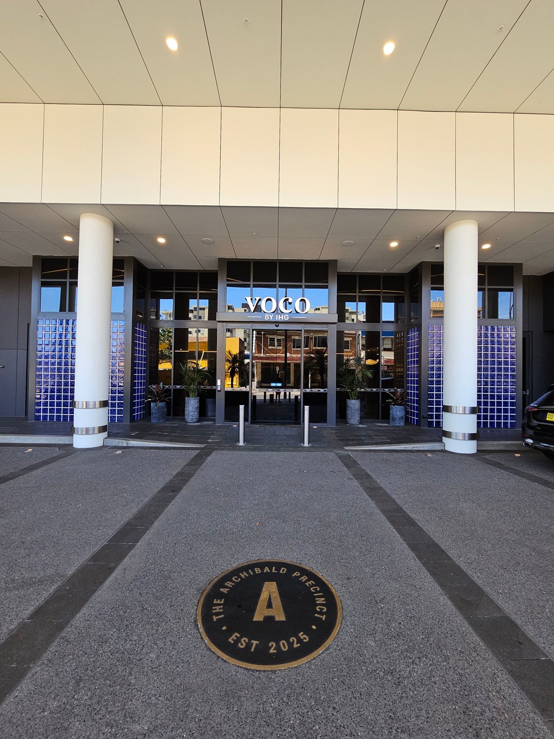 Hotel entrance