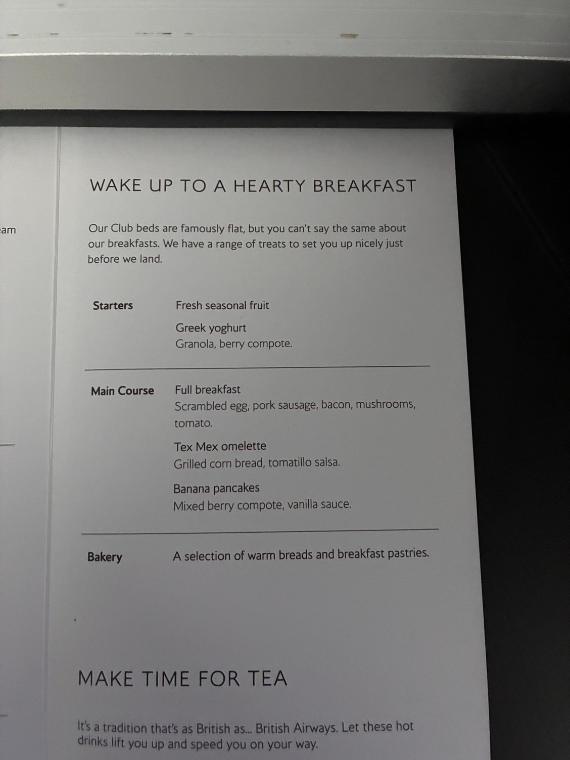 Coming back from lax to lhr. Been looking this week and hadn�t seen it posted. 