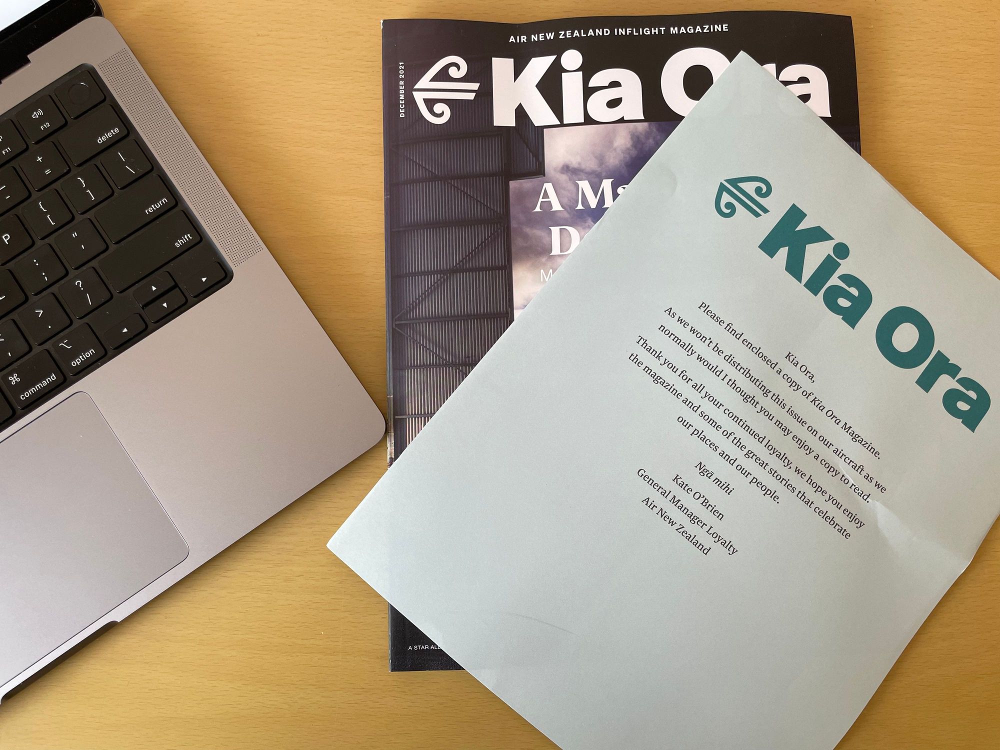 AirNZ Sending Kia Ora Magazines To Home Addresses? FlyerTalk Forums
