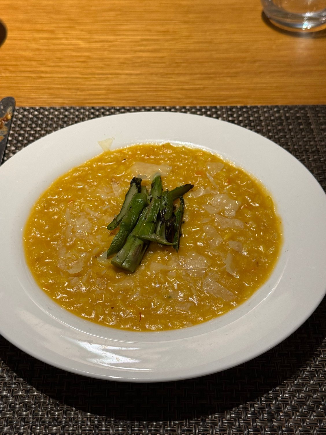 Saffron risotto