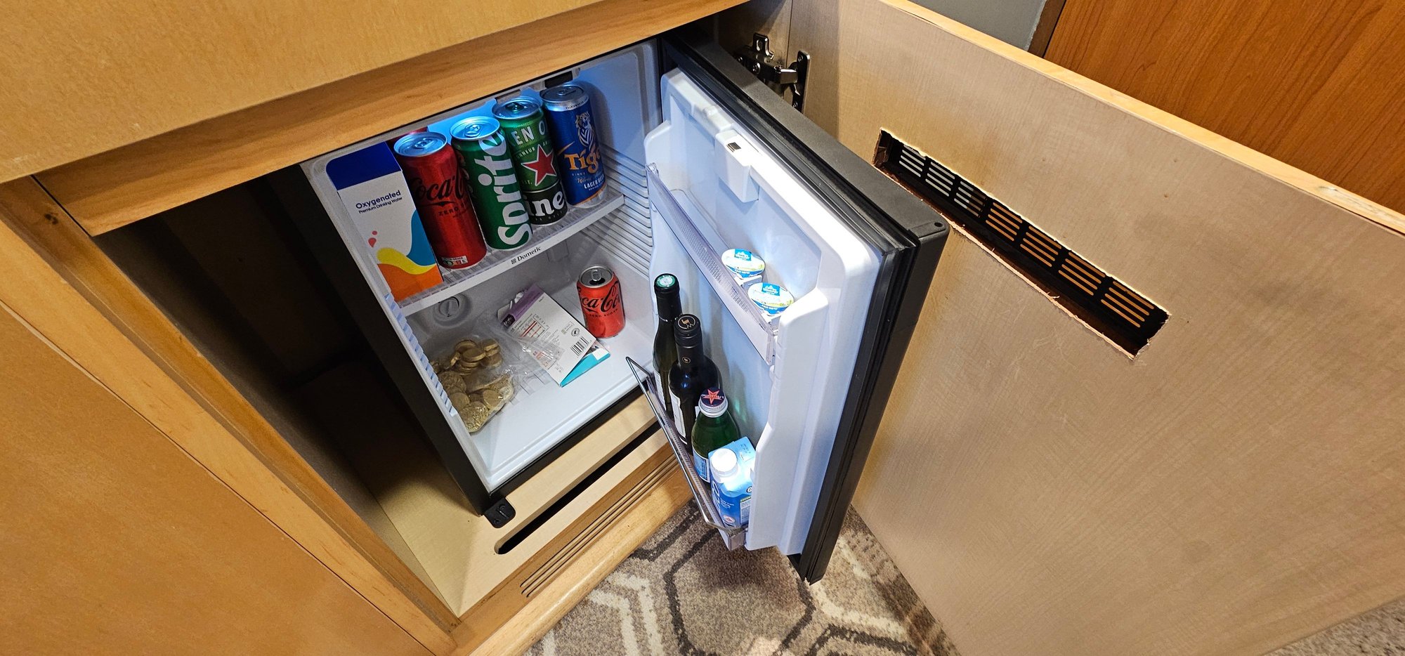 Mini bar (my bits at the bottom)