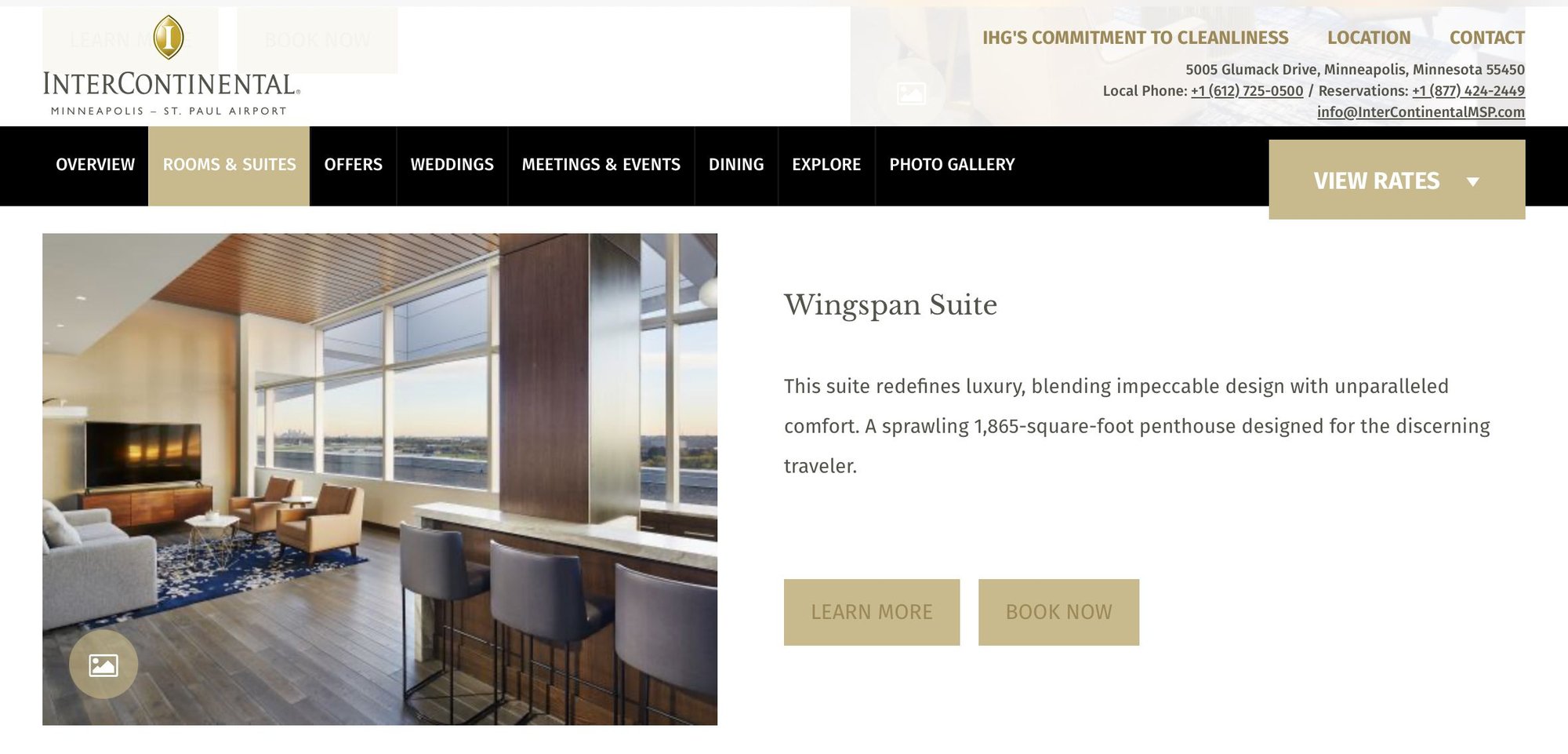 If this Wingspan suite is on level 12 it means the Club Lounge has been turned into a suite .. but it has been eons ago since  i stayed in this hotel with a marriage on the brink of collapse and 2 hyperactive kids plus a lovely weather meltdown and a Delta flight to nowhere ...... so it all blurs a bit