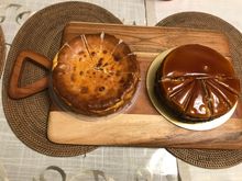 Two of the desserts