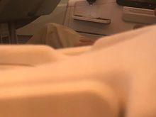 Wine glass after it was refilled by EK crew :-))