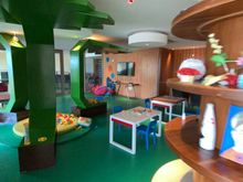 Recreational area with Indoor activities 