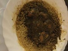 The Kosher Green Thai chicken curry is a relatively new dish in the CCR in the evenings. 