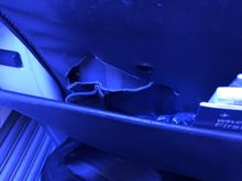 Interior of this 737 has seen better days