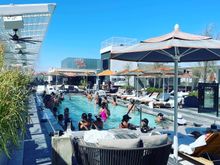Rooftop pool