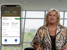 AA app check-in 