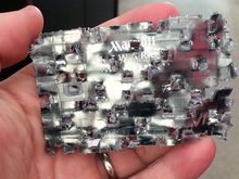 Chase metal card after two passes through a shredder