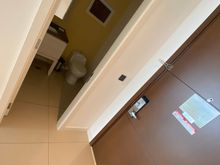 Entrance to room 