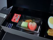 Norwegian Premium breakfast.