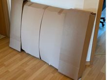 freshly arrived parcel without foil