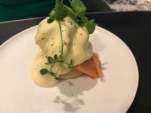 Eggs benefict (halve portion)