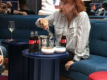 While others prefer to tank non alcoholic and take the rest up to their rooms