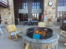 Fire pit/Ping Pong tables 