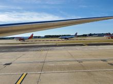 Lineup for takeoff