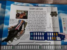 Malaysian 38/40 inch pitch upper deck 747