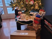 Here is what arrived awaiting to be opened.....