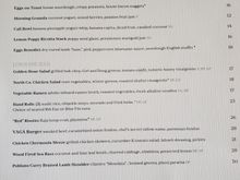 Brunch Menu