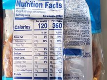 I love how a serving size is less than the contents of a package. 