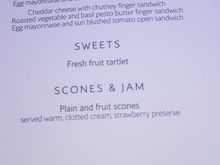Afternoon  tea 