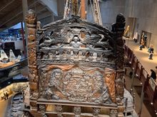The stern of the Vasa ( restored)