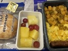 Lhr-IAH breakfast 7/10