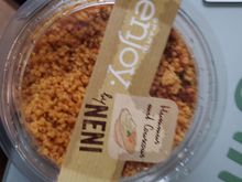 The Couscous was pretty good, but we couldn't finish the hummus without anything to dip into it