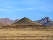 Conical Hill (foreground), the symbol of the immediate area