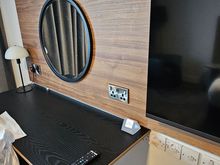 Desk with no coffee machine