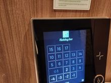 As a security measure, both at lobby and on your floor must tap room key to select destination. Unlike other properties with limited access, there are no (floor) buttons in elevators themselves.
