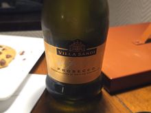 Welcome Prosecco, was really good quality actually