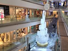 The omotesando hills shopping centre illuminations