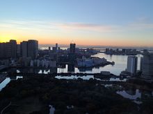View from Rm 3325 ( bay view suite ) at conrad tokyo dec 2024
