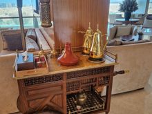 Arabic coffee for the guests