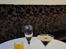 Espresso martini from the manned bar.cheers