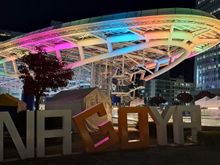 The Water spaceship ( changes colours) in Sakae
