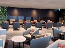 The upstairs Salon in the lounge. It is open in the morning then from 1500 so had just opened. There is a manned bar with  hand dripped coffee and very nice Japanese whisky