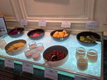 Executive lounge breakfaast