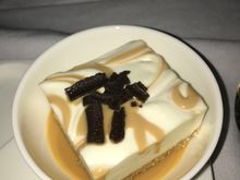 Dulce de leche cheesecake. 