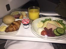 Cold cuts,granola,etc or ham-cheese omelette 