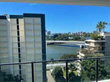 The river view, other suite has views over southbank